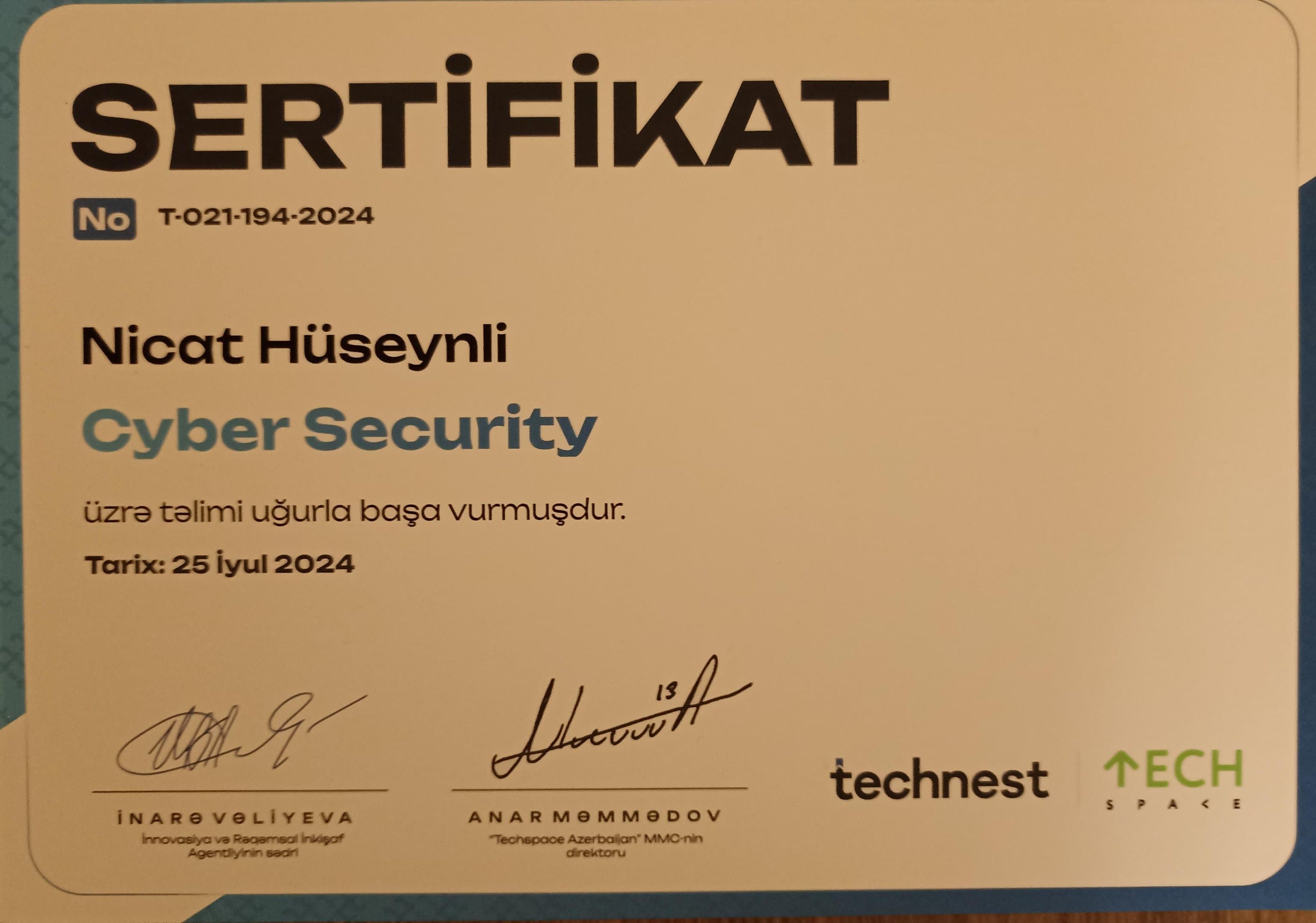 Technest Cybersecurity Program